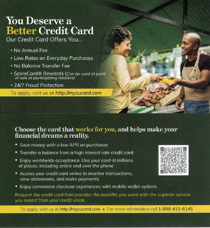 Credit Card Flyer
